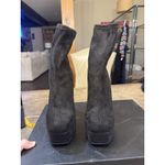 Giuseppe Zanotti  Stretch Bootie platform boots MSRP $1095 Size 36 US 6 Velvet Photo 6