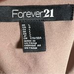 Forever 21 Mocha sheath dress with animal print chiffon scarf belt size large Photo 3