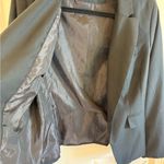 Merona NWT Women Sz 8 Black Blazer Jacket Career Workwear Single Button Pockets Photo 4