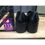 Baretraps Athena Chain Loafers Women's 9 Triple Black Faux Leather Low Top Flats Photo 2