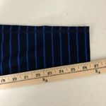 Athleta  Leggings Pull On Stretch Low Rise Striped Navy Blue Size S Photo 8