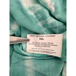 Bandolino Green Tie Dye V Neck 3/4 Sleeve Bohemian Tunic Size XXL retro Photo 5