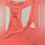 Reebok  CrossFit‎ Tank Top Racerback Zip Up Side Pocket Pink Orange Size Medium Photo 2