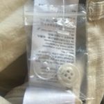 NA-KD  Linen Wide-Leg Pants in Beige, size 6-8 Photo 5