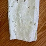 CAbi  #5162 Spring Portrait White Floral Lace Shirt Jacket Womens Medium Photo 6