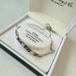 Macy's RH Macy’s & Co 925 Sterling Silver and Opal Adjustable Bracelet Photo 1