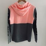 Victoria’s Secret PINK Gray Block Logo Print Hoodie Size XS Photo 4