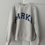 PARKE Varsity Crewneck Sweatshirt Photo 0