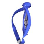 Athleta Kinetic Crossbody/Waist Belt Bag Nylon Fanny Pack In Merlin Blue Photo 4