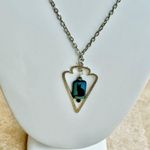 Hand Crafted Black Cat Pendant Stainless Steel Necklace Silver Photo 6