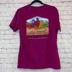 Canyonlands Pink Graphic Short Sleeve Tee Shirt Photo 1