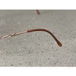 Elan  9279 Brown Eyeglasses Frames ONLY oval Full Rim 53-17-135 gold Photo 4