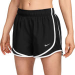Nike  Womens Dri-FIT Tempo Mid-Rise Brief-Lined Running Shorts XS Black White Photo 0