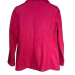 Gap  Women's Pea Coat Sz S Red Wool‎ Classic Jacket Outerwear Button Up Photo 3