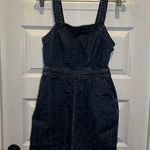 Universal Threads Universal Thread Medium/Dark Wash Denim Aline Dress size 2 Photo 0