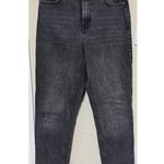 Topshop  Mom Jeans Womens Size 28 High rise faded black grunge Photo 0