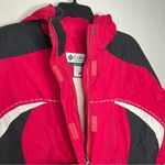 Columbia  Sherpa lined coat size large‎ hot pink white black Photo 2