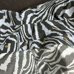 Ganni  Puff Sleeve Zebra Print Dress Photo 9