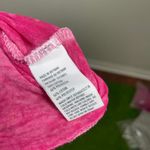 American Eagle Women's L Hot Pink Long Sleeve Burnout Sheer Top Photo 3