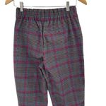 Altar'd State 2/$30  Plaid Print Waist Tie High Waisted Cropped Trouser Pants Photo 5