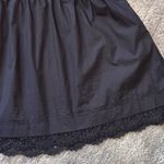 ZARA  Cotton Black Puff Sleeve Dress Photo 6