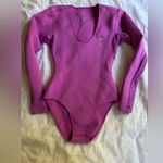 Seea Magenta Long Sleeve one piece swimsuit surf small Purple Photo 0