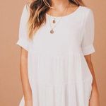 Hazel Boutique Mini White Dress Photo 0