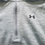 Under Armour Under Armor 1/4 zip size small men's loose fit fits women's size medium green Photo 1