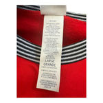 Disney Vintage Mickey & Co.  Red Long Sleeve Sleep Shirt Nightgown Size Large Photo 5