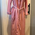 Vintage DAVID BROWN medium Robe Belted made in USA striped long sleeve pockets Photo 0