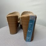 Jellypop Cream Woven Strap Wedge Sandals Memory Foam Size 8(B95) Photo 6