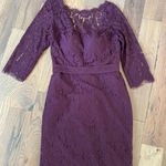 Christina Wu Celebration Purple Aubergine Lace Dress   Size 4 Photo 12