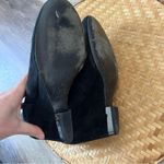 Tory Burch  Brenda black leather‎ suede wedge ankle boots women’s size 9.5 Photo 3