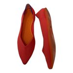 Rothy's Rothy’s The Point Coral Pink Knit Ballet Flats Size 7.5 Photo 3