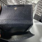 Gucci Authentic  Black Textured Leather Wallet Photo 9