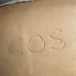 COS  Women's White Weave Braided Leather Block Heel Slip-On Pumps Shoes 40 US 9 Photo 5