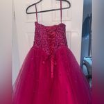 Pink Ball Gown Size 12 Photo 1