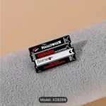 Horror Film Series Brooch Video‎ Tape Halloween Movie Badge Backpacks Jackets Black Photo 5
