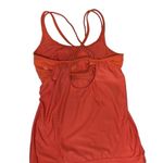 Athleta Orange Hidden Agenda Sleeveless Sports Bra Athletic Tank small Photo 10
