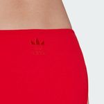 Adidas Red Classic Hipster 3-Stripes Bikini Bottom Photo 4