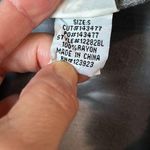 Gray Tie Dye Tunic Mini Dress Womens Small Mind Set V Neck Beach Swim Coverup Photo 6