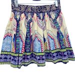 Flying Tomato  Anthropology Tribal Flair Mini Skirt size L Photo 0
