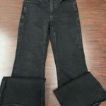 American Eagle Next Level Stretch Super High-Rise Flare Black Jeans Size 6 Photo 0