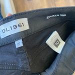 DL1961  Womans Black Emma Power Legging Leather Coated Jeans Size 27 Photo 5