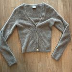 Abercrombie & Fitch Abercrombie fuzzy button down sweater Photo 0