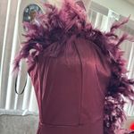 🌸AMTIOUS Nora feather Dress ✨ Purple Size M Photo 11