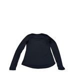 Athleta  Women's XS Black Long Sleeve Workout Top with Thumb Holes Photo 6