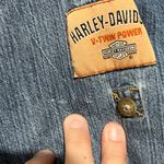 Harley Davidson VINTAGE Button Down Shirt Jacket XL Photo 7