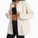 Vuori NWT Women’s Mackenzie Shirt Jacket - Natural Cream Size M/L Medium Large Photo 0