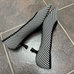 Vivaia Pointed Toe Kitten Heels Womens Shoes Houndstooth Black White EU 38.5 Size 7.5 Photo 11